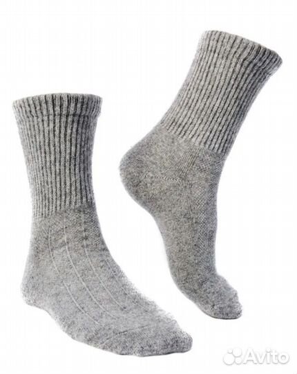 Носки теплые женские мужские шерстяные