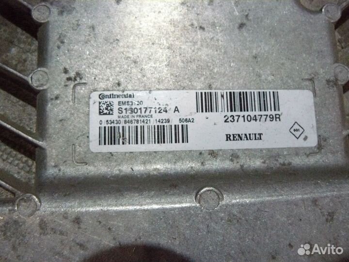 Блок управления эбу для Renault Logan 2 2016г