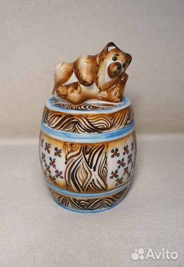 Фарфоровый бочонок