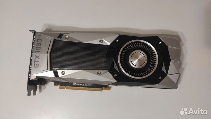 Видеокарта gtx 1080 ti founders edition