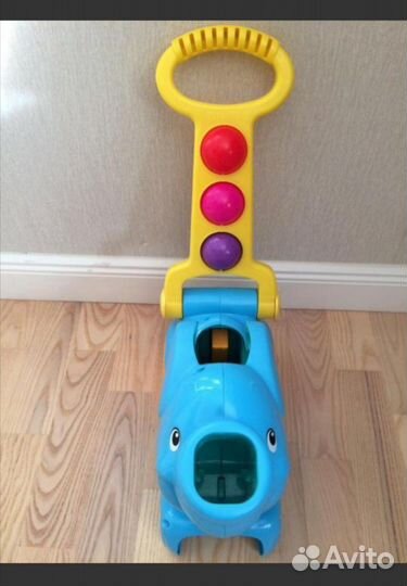 Слон каталка пылесос Playskool