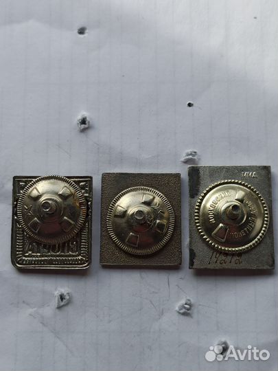 Знаки кандидатов и мастеров спорта