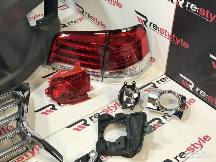 Рестайлинг Lexus LX570 c 07-12 в 12-15