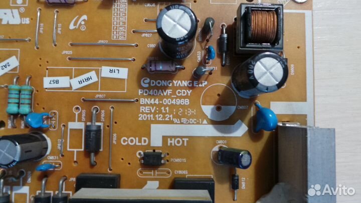 Бп для телевизора pd40avf cdy bn44-00496B rev 1.1