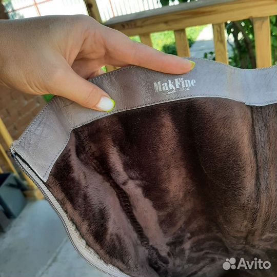 Сапоги демисезонные женские