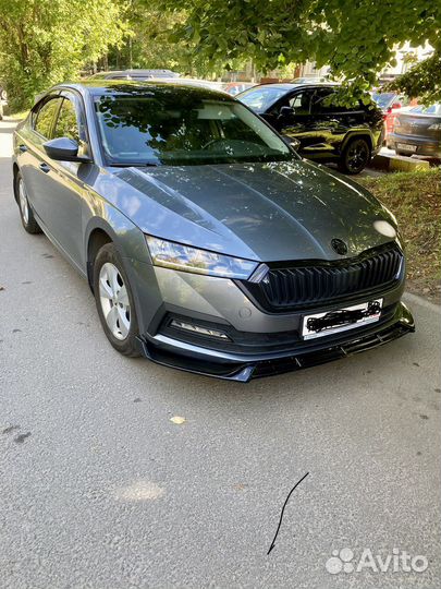 Сплитер переднего бампера