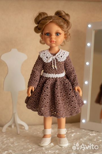 Платье для кукол Паола Рейна