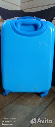 Чемодан на колесах детский холодное сердце