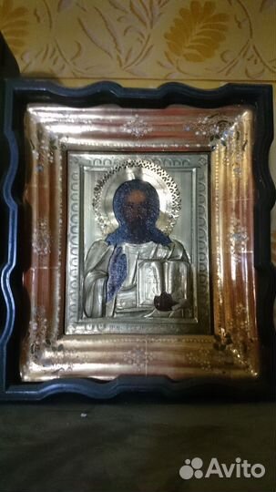 Икона Вседержитель 19 век