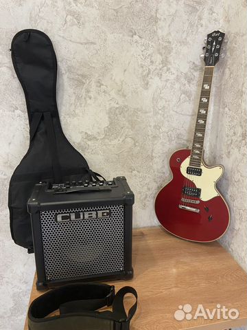 Электро гитара с комбиком