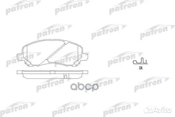 Колодки тормозные C-4 P-4008(Гарантия 1год) PBP