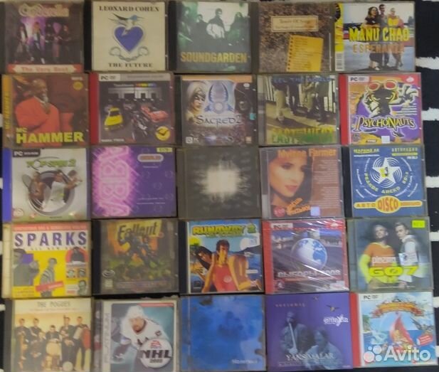 Cd DVD диски фильмы игры музыка