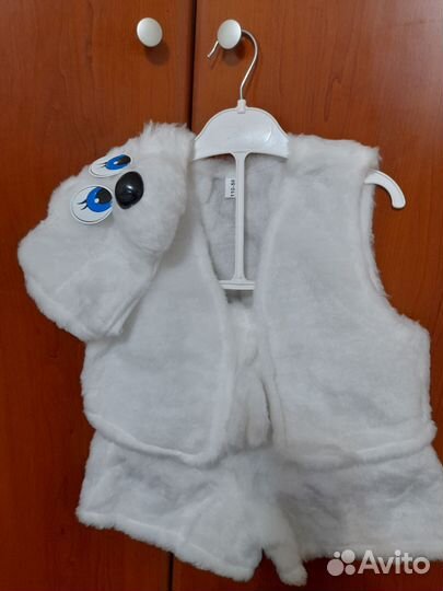 Новогодний костюм зайчика