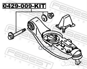Болт с эксцентриком ремкоплект mitsubishi lance