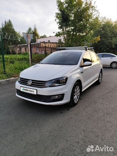 Volkswagen Polo 1.6 AT, 2018, 126 578 км