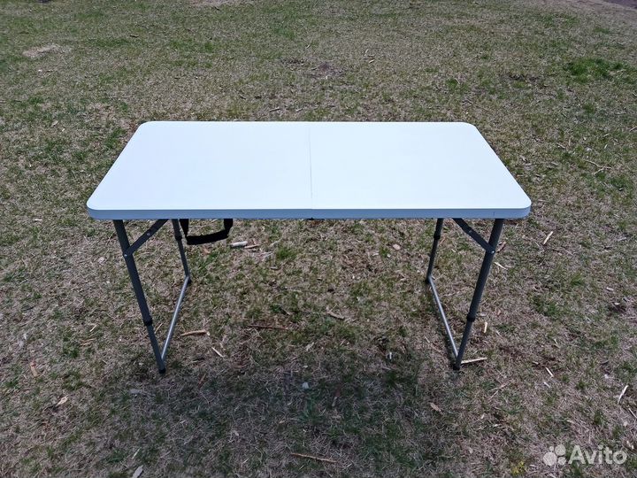 Стол складной усиленный 121х61х74 см