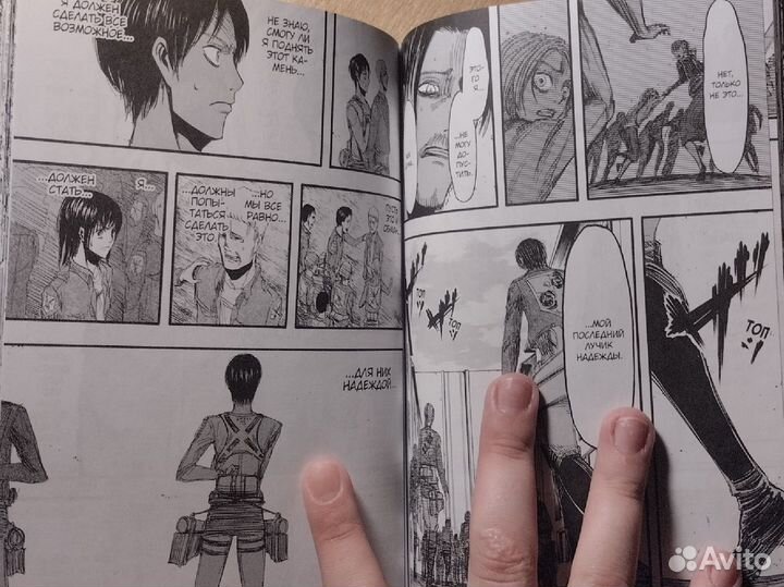 Две части манги 