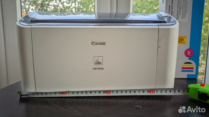 Принтер лазерный Canon lbp2900+ новый картридж