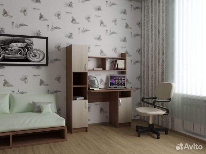 Стол компьютерный с пеналом