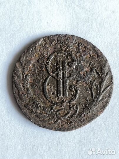 Денга 1771 (3 шт), 1770г, Сибирская монета