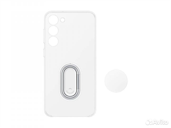 Клип-кейс для Samsung Galaxy S23+ (SM-S916) Clear