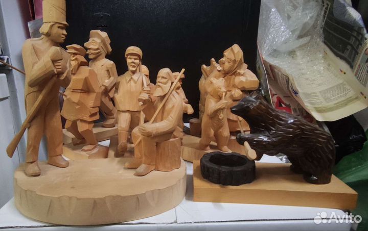 Коллекционные деревянные статуэтки, СССР