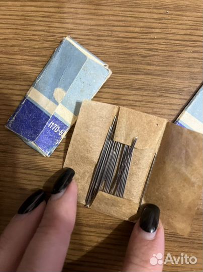 Иглы швейные СССР 2уп Главмашдеталь