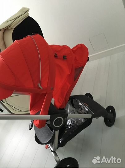 Коляска stokke scoot 2 в 1 бу