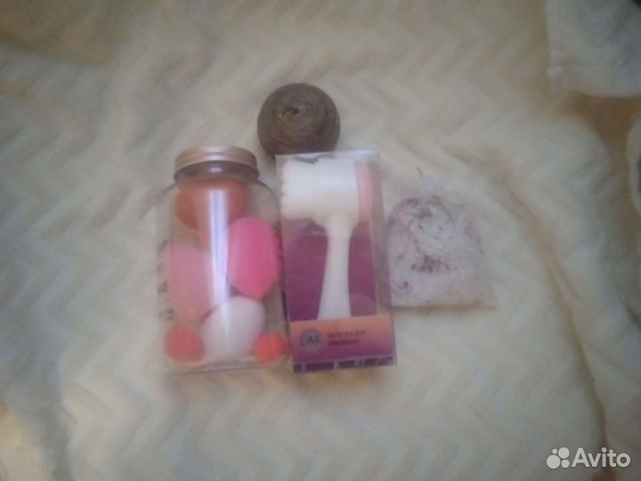 Спонжики, щёточка для умывания