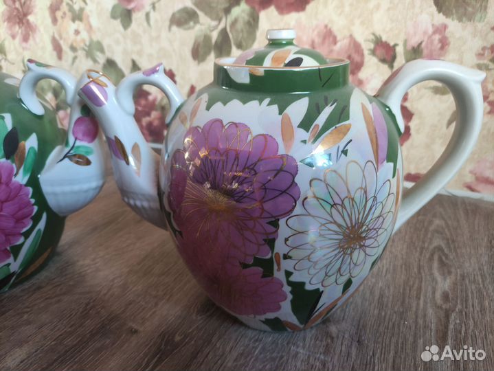 Чайник заварочный фарфоровый дулево