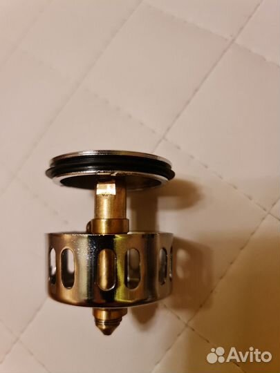 Клапан для сифона в ванную,душ.кабину click-clack