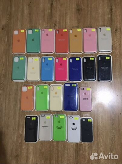 Чехлы Silicone Case iPhone X, Xs Max, 5,6,7,8,11