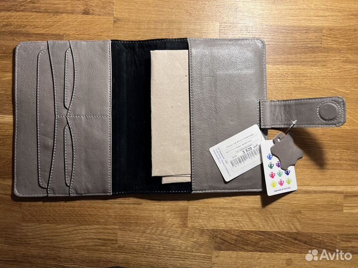 Папка для документов натуральная кожа новая