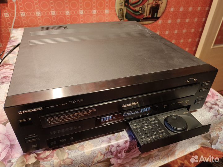 Рioneer.Очень редкий 13 кг HI-END CD-LD плеер