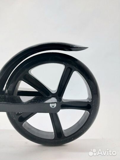 Самокат 2-х колесный черный (новый)