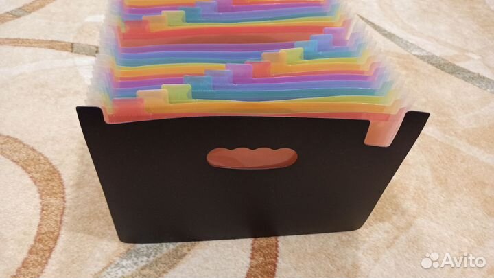 Папка органайзер для документов а4 гармошка