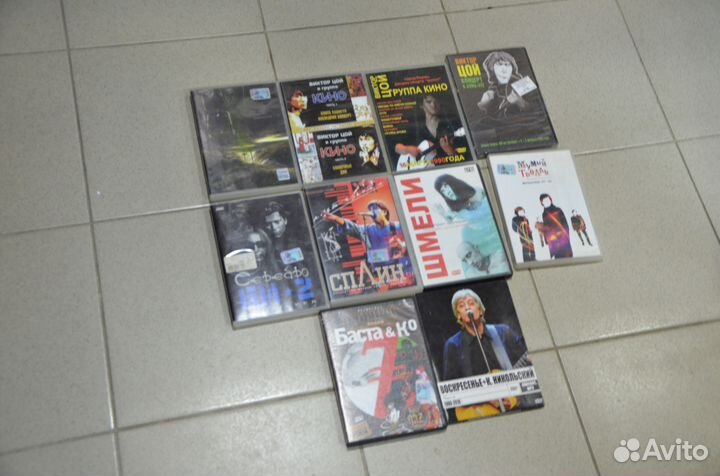 Музыка на DVD русские концерты