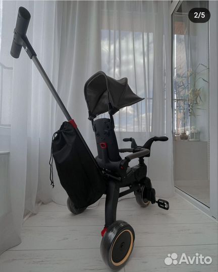 Новый велосипед коляска с ручкой, аналог Doona