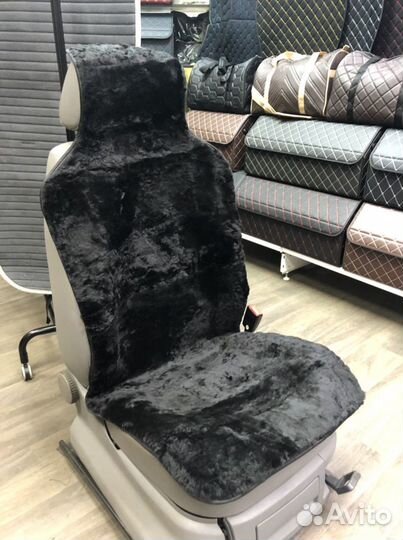 Накидки на сидения в авто. Овчина