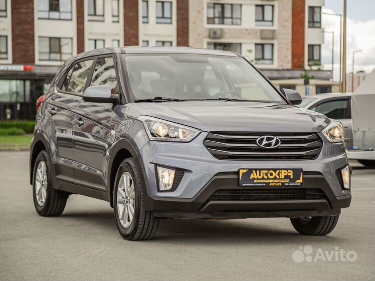 Серый Хендай Крета (Hyundai Creta ) в комплектации Standard в Екатеринбурге – «Прайм-Авто»