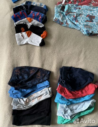 Пакет одежды на мальчика 4-5 лет 110см