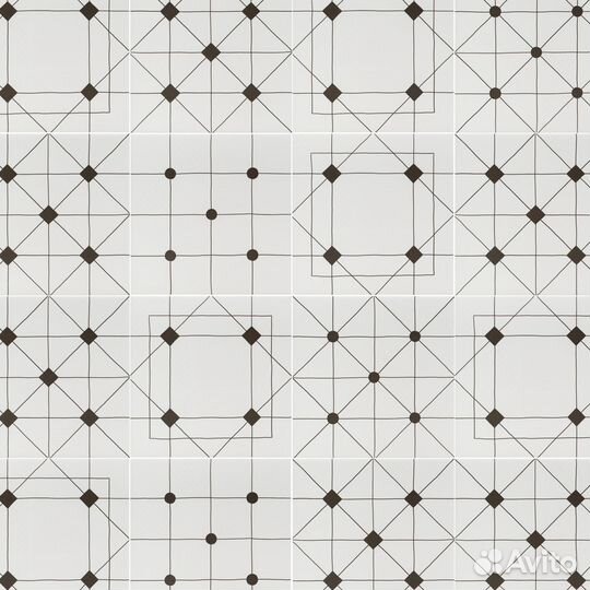 Керамогранит LB Ceramics Домино Геометрия белый 300х300х7 мм (15 шт.1,35 кв.м)