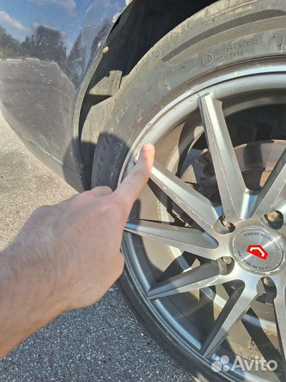 Диски литые vossen CVT 5x114.3 r18