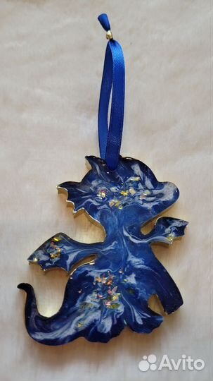 Ёлочные игрушки из эпоксидной смолы