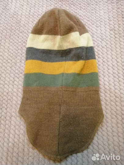 Шапка шлем для мальчика