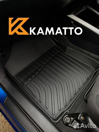 Коврики в салон Kamatto 3D Toyota Fielder 160 2012