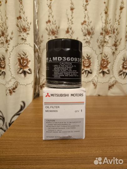 Фильтр масляный mitsubishi