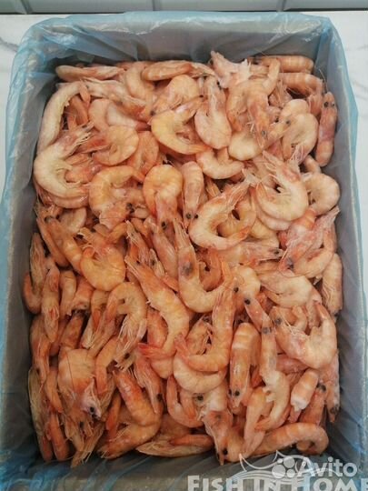 Креветка ванамей 21/25 крупная розовая