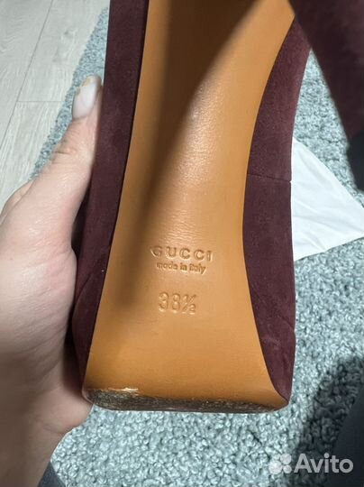 Туфли Gucci оригинал 38,5