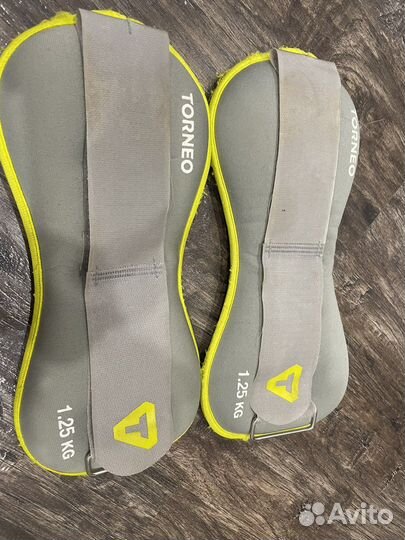 Утяжелители для ног Torneo 1,25 кг